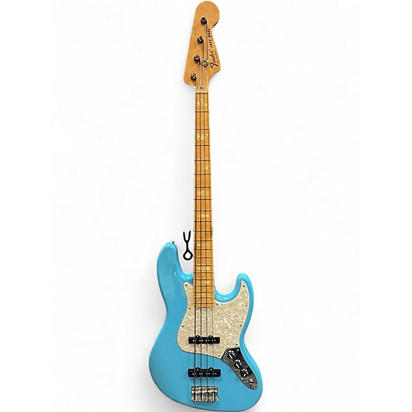 Used Fender MADE IN JAPAN LIMITED INTERNATIONAL COLOR MAUI BLUE Electric Bass Guitar
