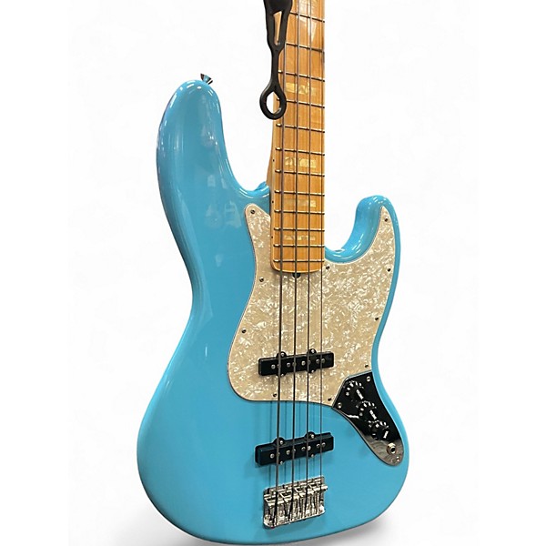 Used Fender MADE IN JAPAN LIMITED INTERNATIONAL COLOR MAUI BLUE Electric Bass Guitar