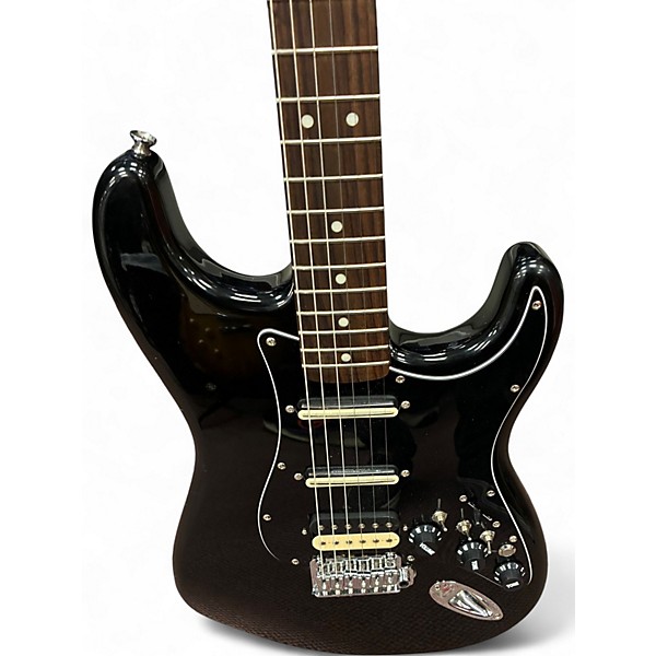 Used Squier Bullet Stratocaster Black Solid Body Electric Guitar