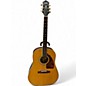 Used 2010s Epiphone Masterbilt AJ-500ME Advanced Jumbo Natural Acoustic Electric Guitar thumbnail