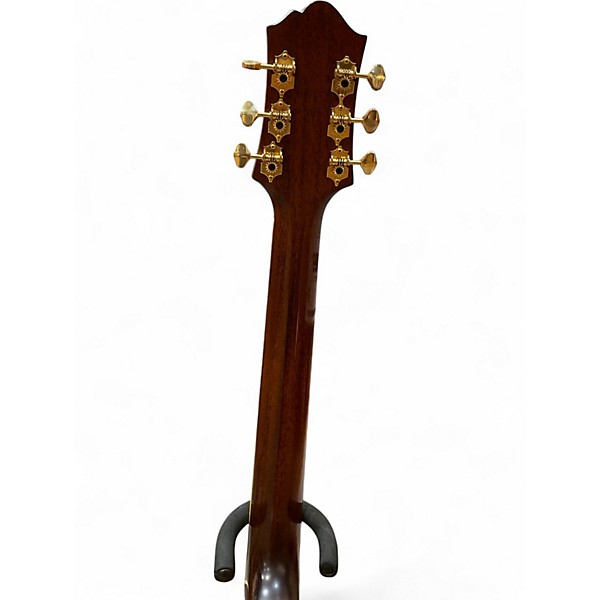 Used 2010s Epiphone Masterbilt AJ-500ME Advanced Jumbo Natural Acoustic Electric Guitar