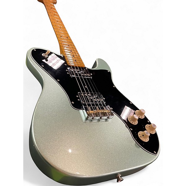 Used Fender American Professional II Telecaster Deluxe Mystic Surf Green Solid Body Electric Guitar