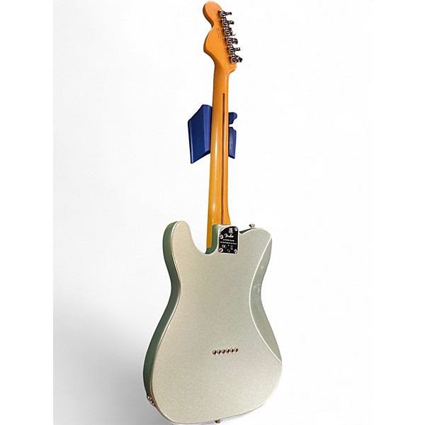 Used Fender American Professional II Telecaster Deluxe Mystic Surf Green Solid Body Electric Guitar