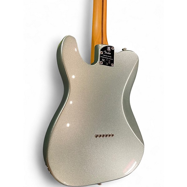 Used Fender American Professional II Telecaster Deluxe Mystic Surf Green Solid Body Electric Guitar