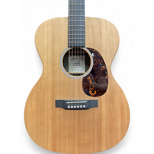 Used Martin CUSTOM X SERIES Natural Acoustic Electric Guitar
