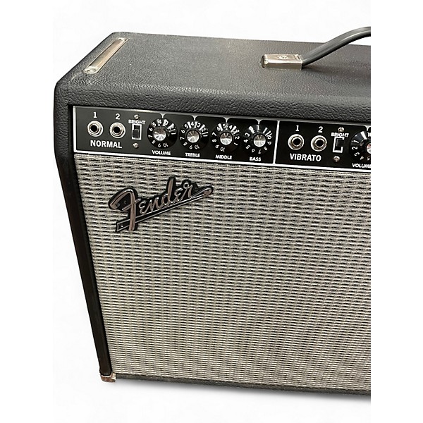 Used Fender 1965 Reissue Twin Reverb 85W 2x12 Tube Guitar Combo Amp
