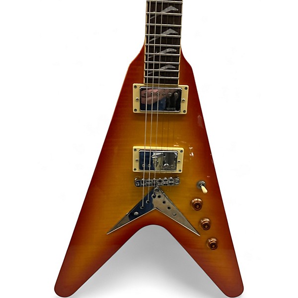 Used Hamer Vector Sunburst Solid Body Electric Guitar