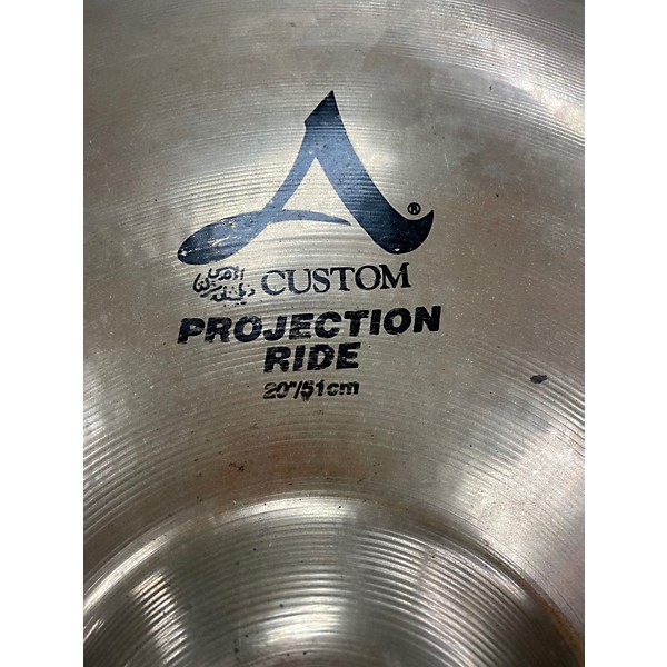 Used Zildjian 20in A Custom Projection Ride Cymbal