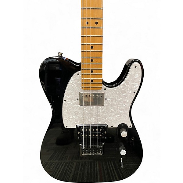 Used Fender Blacktop Telecaster HH Black Solid Body Electric Guitar