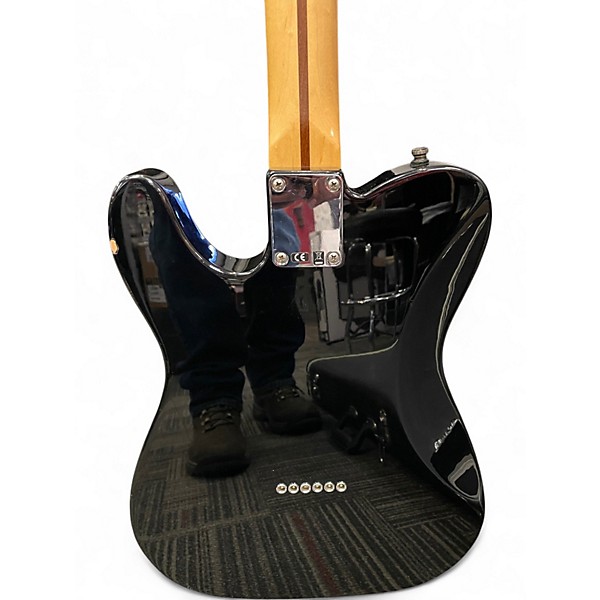 Used Fender Blacktop Telecaster HH Black Solid Body Electric Guitar
