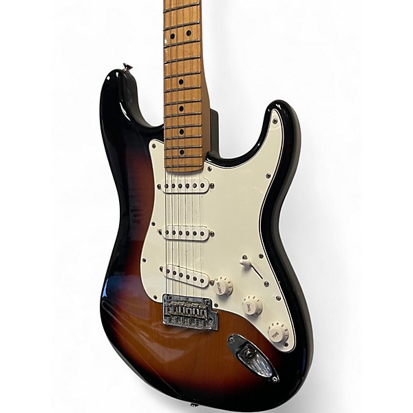 Used Fender Player Stratocaster Sunburst Solid Body Electric Guitar