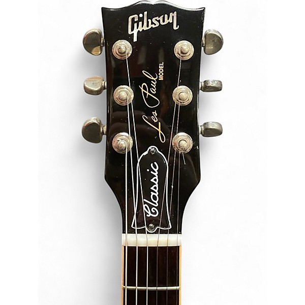 Used 2017 Gibson Les Paul Classic Heritage Cherry Sunburst Solid Body Electric Guitar