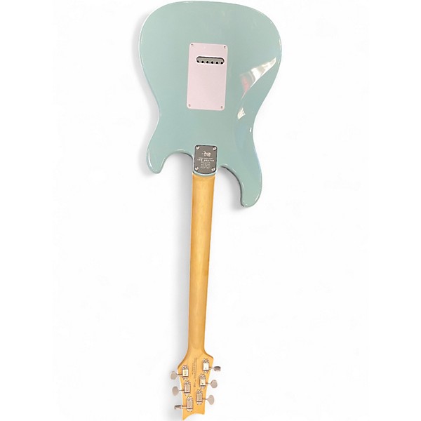 Used PRS SE Silver Sky STONE BLUE Solid Body Electric Guitar