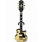 Used Epiphone Les Paul Custom Blackback Antique Ivory Solid Body Electric Guitar thumbnail