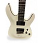 Used Schecter Guitar Research OMEN 6 DIAMOND SERIES Vintage White Solid Body Electric Guitar