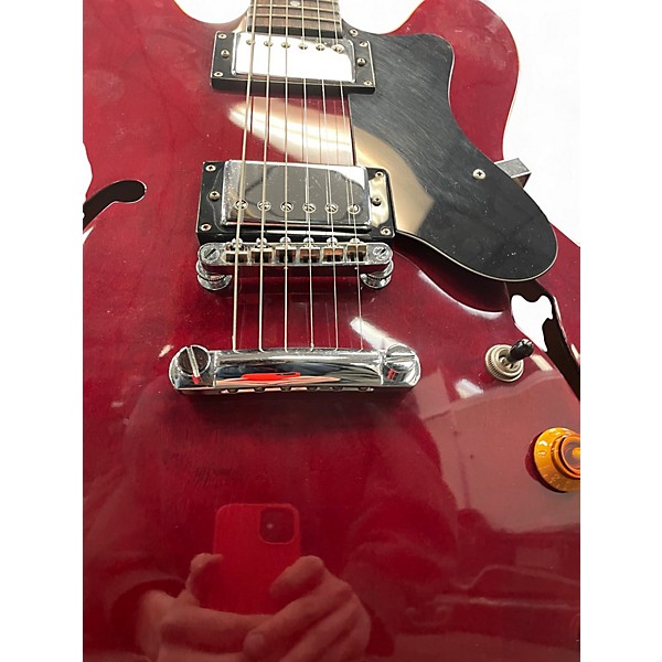 Used Epiphone Dot Cherry Hollow Body Electric Guitar