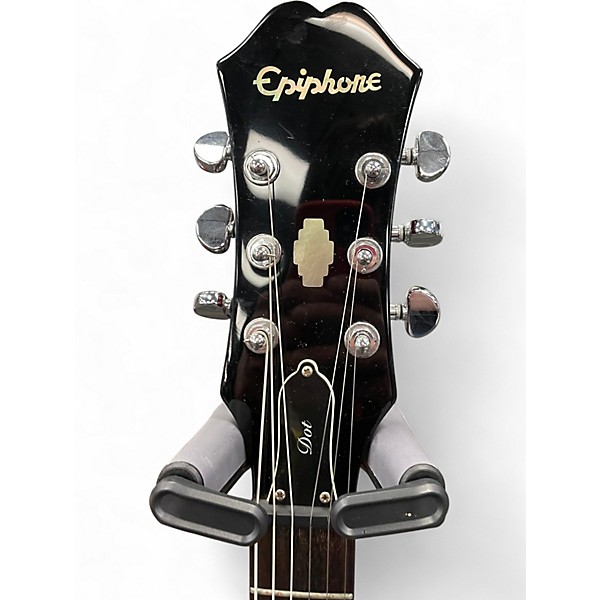 Used Epiphone Dot Cherry Hollow Body Electric Guitar