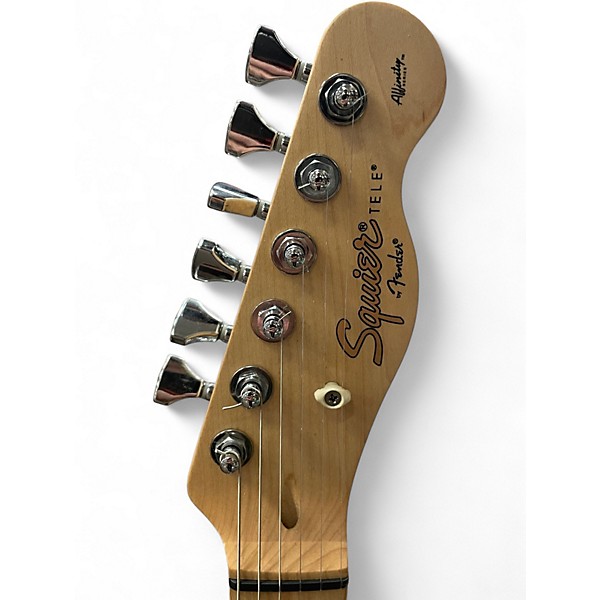 Used Squier Telecaster NATURAL Solid Body Electric Guitar
