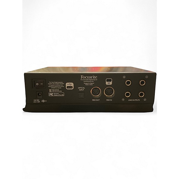 Used Focusrite Clarett 2Pre Audio Interface