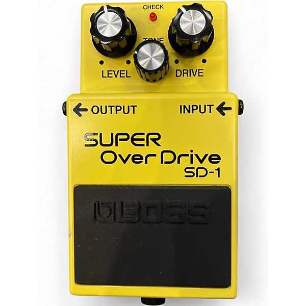 Used BOSS SD1 Super Overdrive Effect Pedal