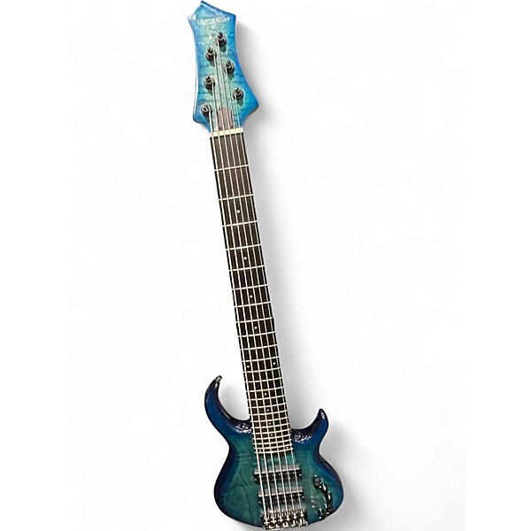 Used Sire MARCUS MILLER M7 TRANSPARENT BLUE Electric Bass Guitar