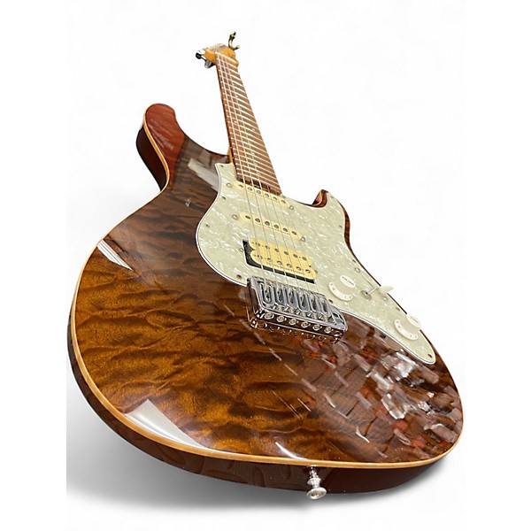 Used 2008 ESP Snapper CTM Trans Brown Solid Body Electric Guitar