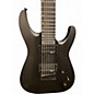 Used Jackson JS22-7 Dinky 7 String Satin Black Solid Body Electric Guitar
