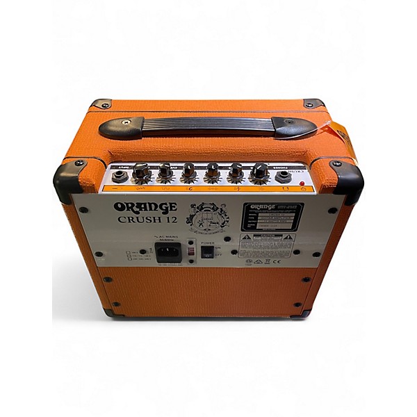 Used Orange Amplifiers Crush 12 Guitar Combo Amp