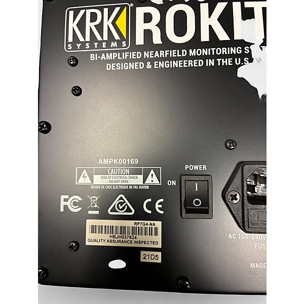 Used KRK RP7 ROKIT G4 Pair Powered Monitor