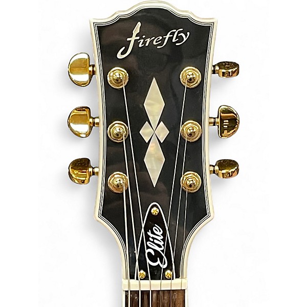 Used Firefly FFSP Elite Trans Purple Burst Solid Body Electric Guitar