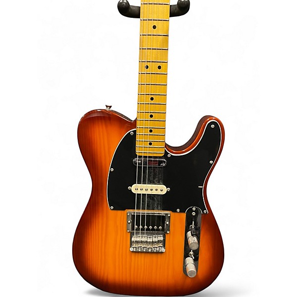 Used Fender Modern Player Telecaster Plus Honey Burst Solid Body Electric Guitar