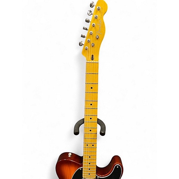 Used Fender Modern Player Telecaster Plus Honey Burst Solid Body Electric Guitar