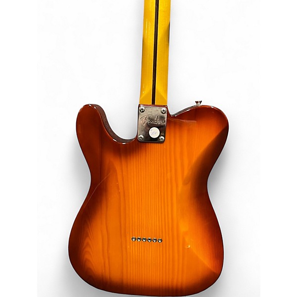 Used Fender Modern Player Telecaster Plus Honey Burst Solid Body Electric Guitar