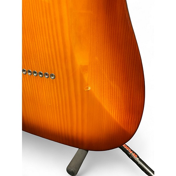 Used Fender Modern Player Telecaster Plus Honey Burst Solid Body Electric Guitar