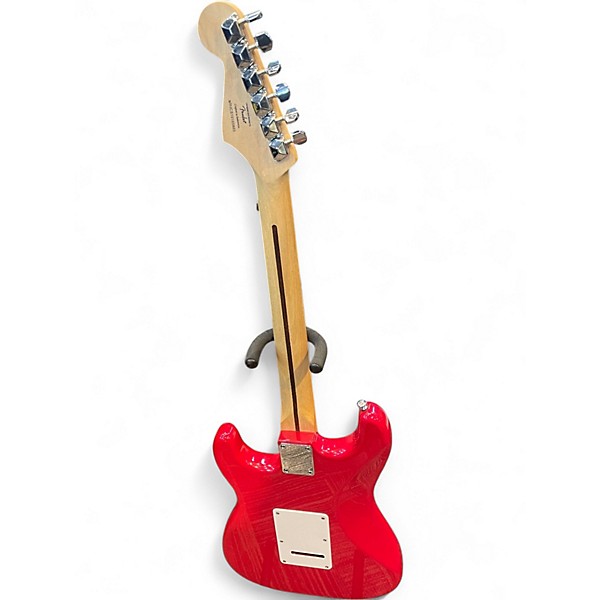 Used Squier Bullet Stratocaster Candy Apple Red Solid Body Electric Guitar