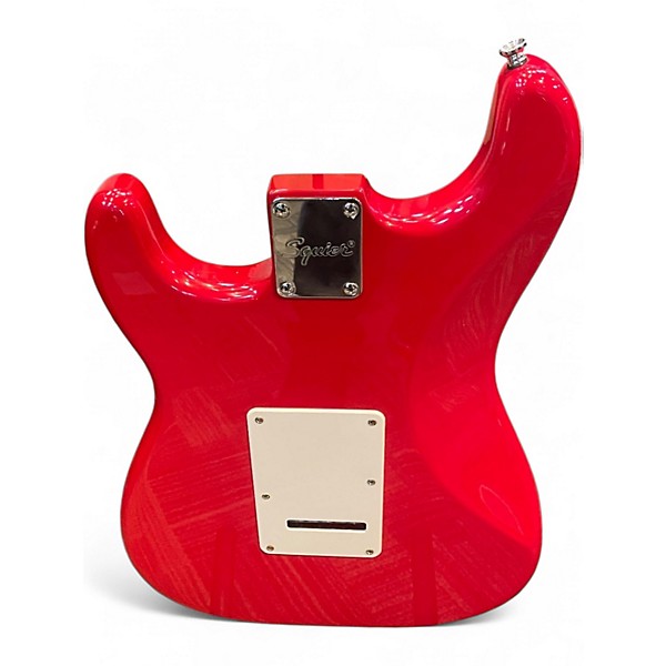 Used Squier Bullet Stratocaster Candy Apple Red Solid Body Electric Guitar