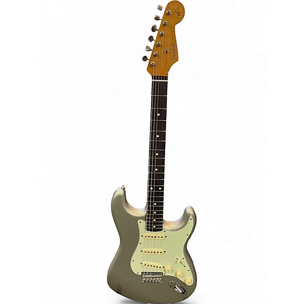 Used Fender Artist Series Robert Cray Stratocaster Inca Silver Solid Body Electric Guitar
