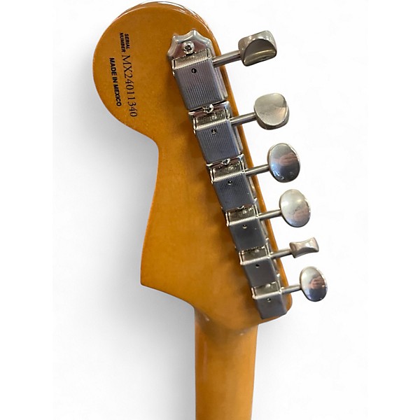 Used Fender Artist Series Robert Cray Stratocaster Inca Silver Solid Body Electric Guitar