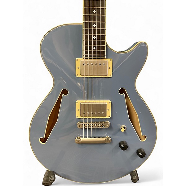 Used D'Angelico Excel SS Tour Slate Blue Hollow Body Electric Guitar