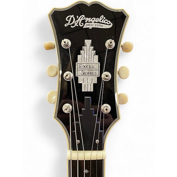 Used D'Angelico Excel SS Tour Slate Blue Hollow Body Electric Guitar