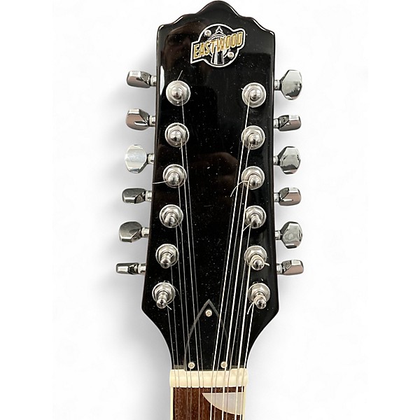 Used Eastwood CLASSIC 12 LEFT HANDED Walnut Hollow Body Electric Guitar