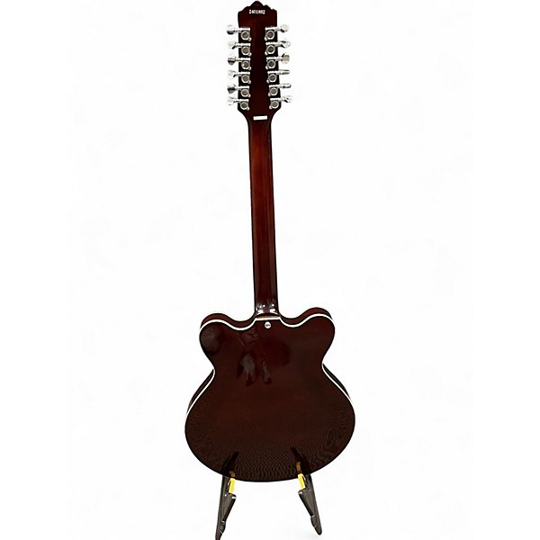 Used Eastwood CLASSIC 12 LEFT HANDED Walnut Hollow Body Electric Guitar