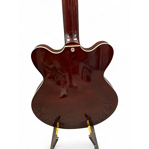 Used Eastwood CLASSIC 12 LEFT HANDED Walnut Hollow Body Electric Guitar