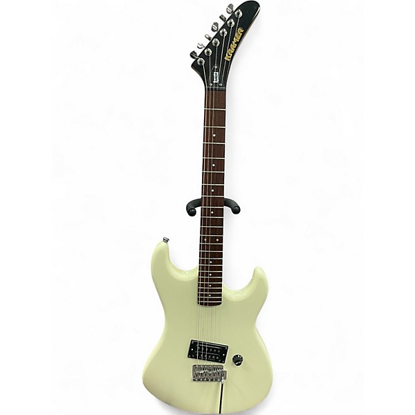 Used Kramer Baretta Special White Solid Body Electric Guitar