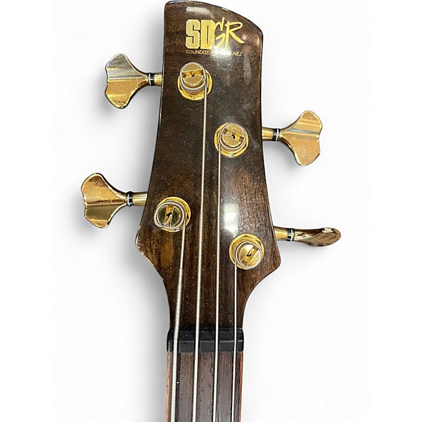 Used Ibanez SR2400 Purple Electric Bass Guitar