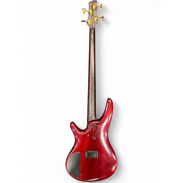 Used Ibanez SR2400 Purple Electric Bass Guitar