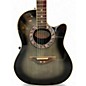Used Ovation COLLECTORS SERIES 1983 Charcoal Acoustic Electric Guitar