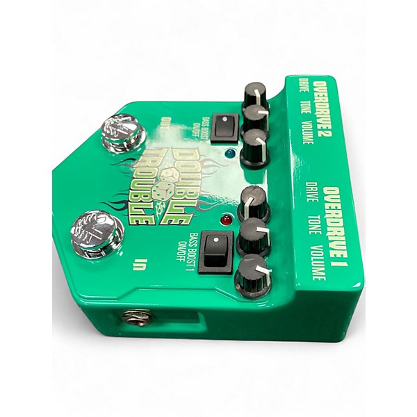 Used Visual Sound V2DT Double Trouble Dual Overdrive Effect Pedal