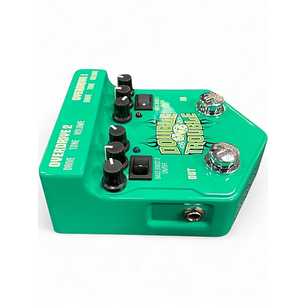 Used Visual Sound V2DT Double Trouble Dual Overdrive Effect Pedal