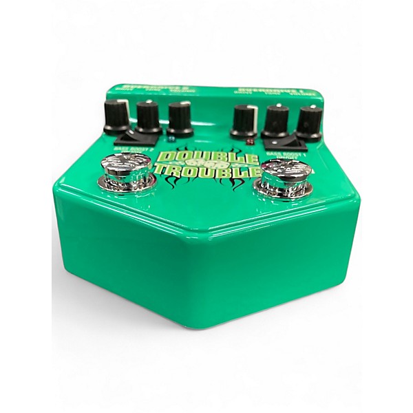 Used Visual Sound V2DT Double Trouble Dual Overdrive Effect Pedal